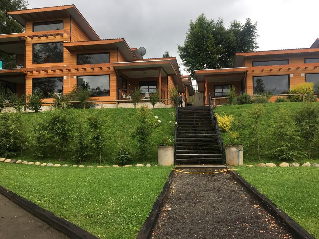 Cabanas El Roble Licanray Ngoại thất bức ảnh