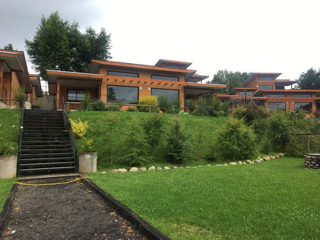 Cabanas El Roble Licanray Ngoại thất bức ảnh