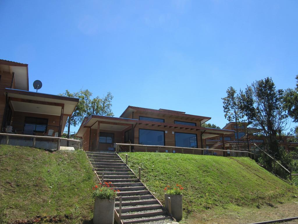 Cabanas El Roble Licanray Ngoại thất bức ảnh